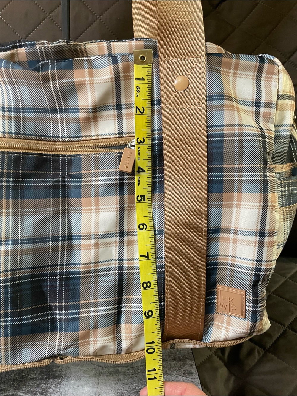 3- piece set by IHKWIP, duffel bag with makeup bag, and crossbody bag - Picture 9 of 16